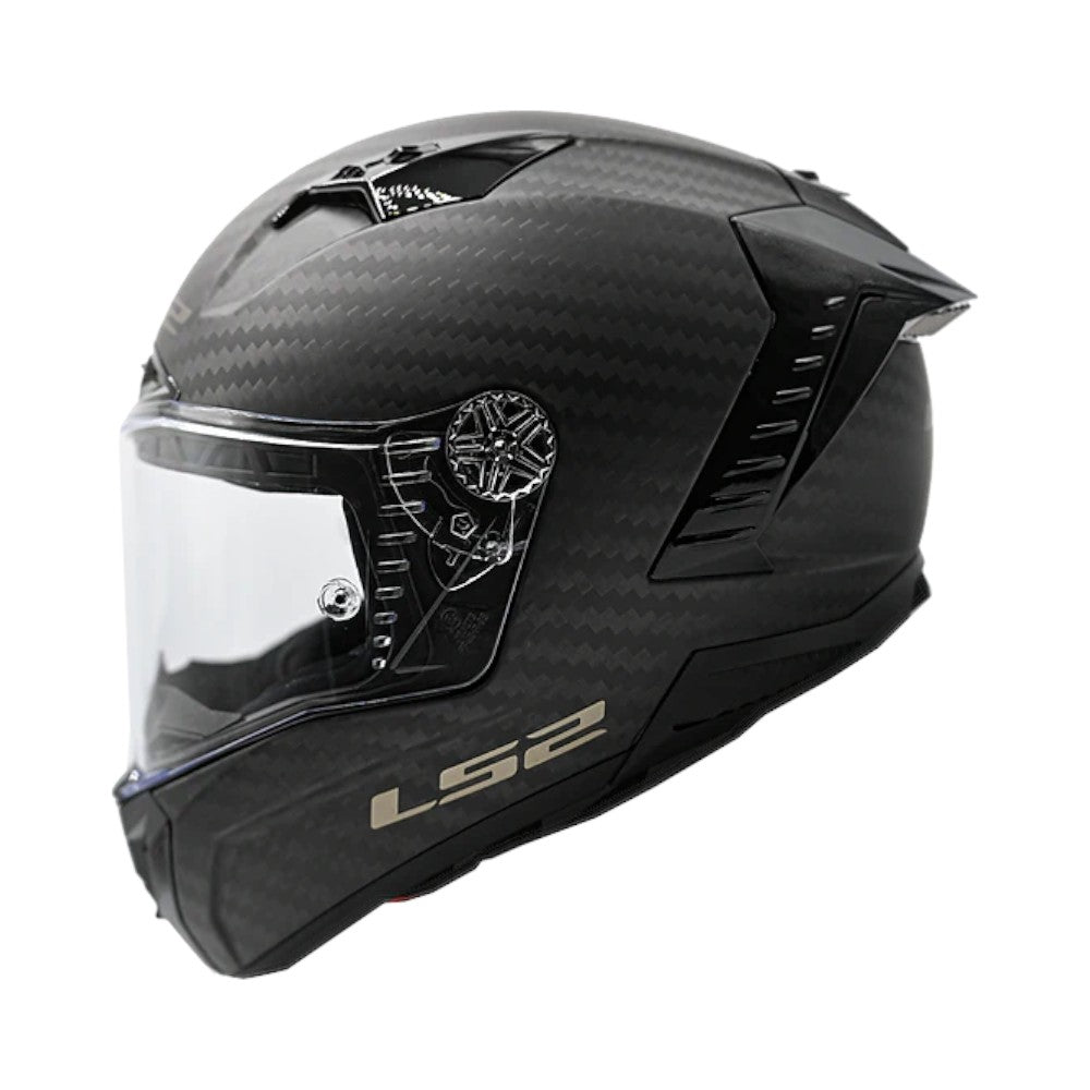LS2 FF805 Thunder Carbon GP Racing Solid Matt Helmet (FIM Certified)