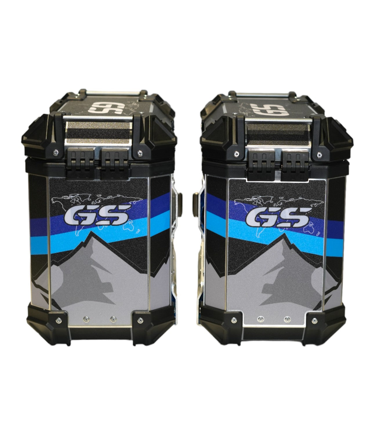 LGP Premium Aluminium GS Graphics 38L Panniers