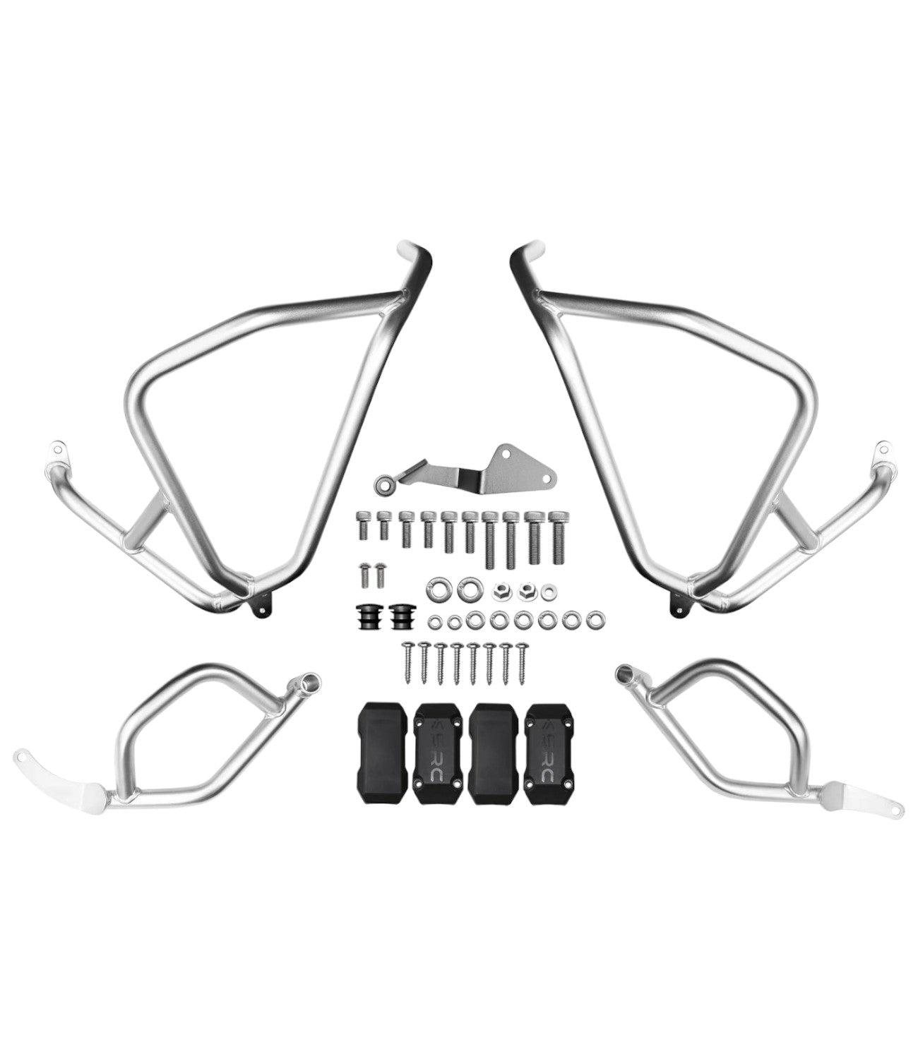 SRC Crash Bar Set for Suzuki V Strom 800DE - Silver (SS)