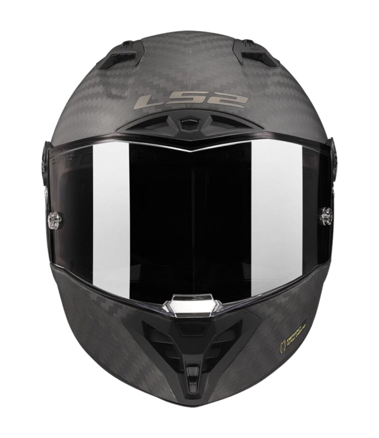 LS2 FF805 Thunder Carbon GP Racing Solid Matt Helmet (FIM Certified)