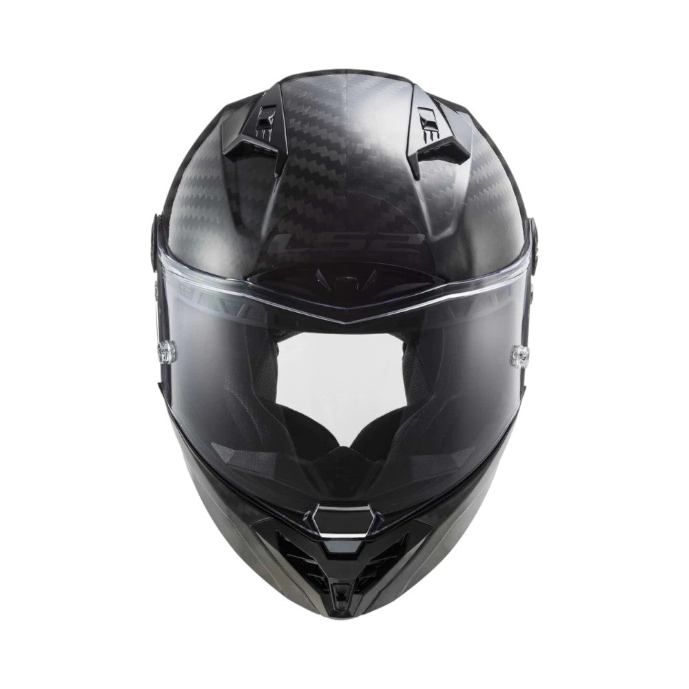 LS2 FF805 Thunder Carbon GP Racing Solid Gloss Helmet (FIM Certified)