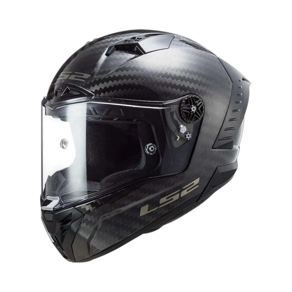 LS2 FF805 Thunder Carbon GP Racing Solid Gloss Helmet (FIM Certified)