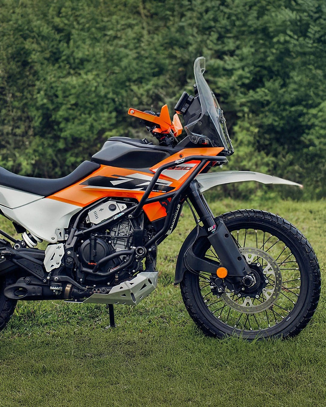 LCB KTM ADV 390 2025 Model Raptor Crash Guard Black
