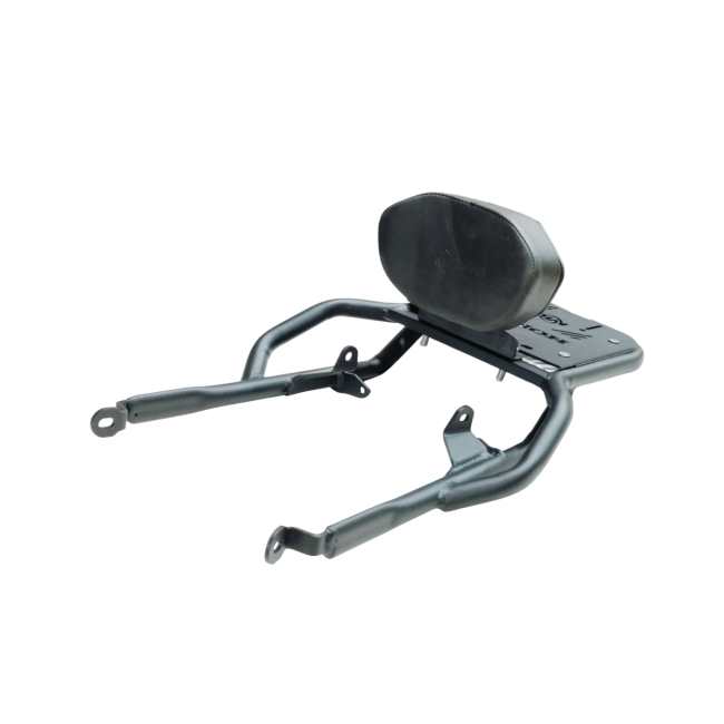 Top Rack With Plate For Honda CB 350 - Black