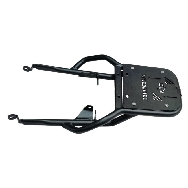 Top Rack With Plate For Honda CB 350 - Black