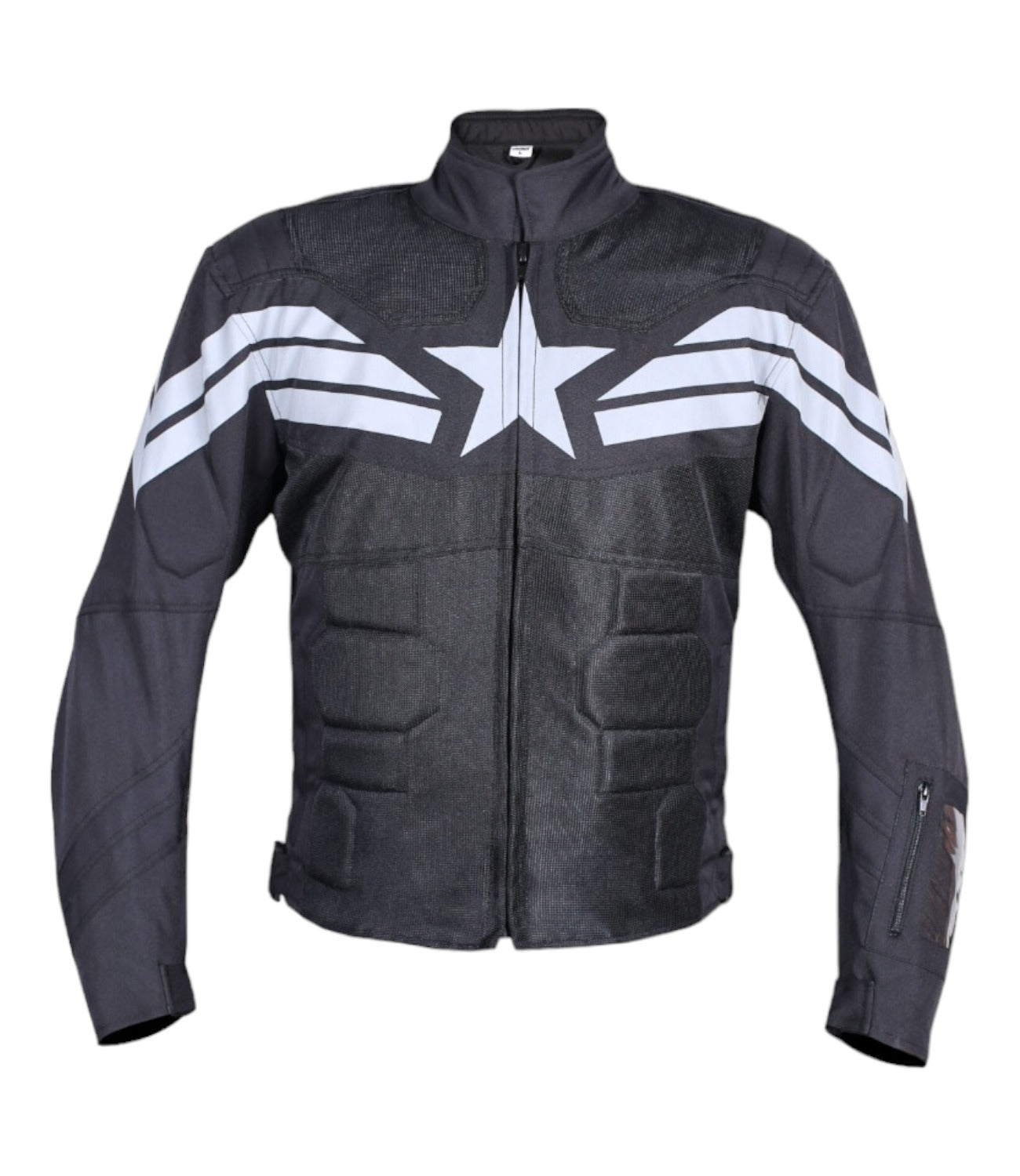 Black Leather Biker Jacket – The Voyager official