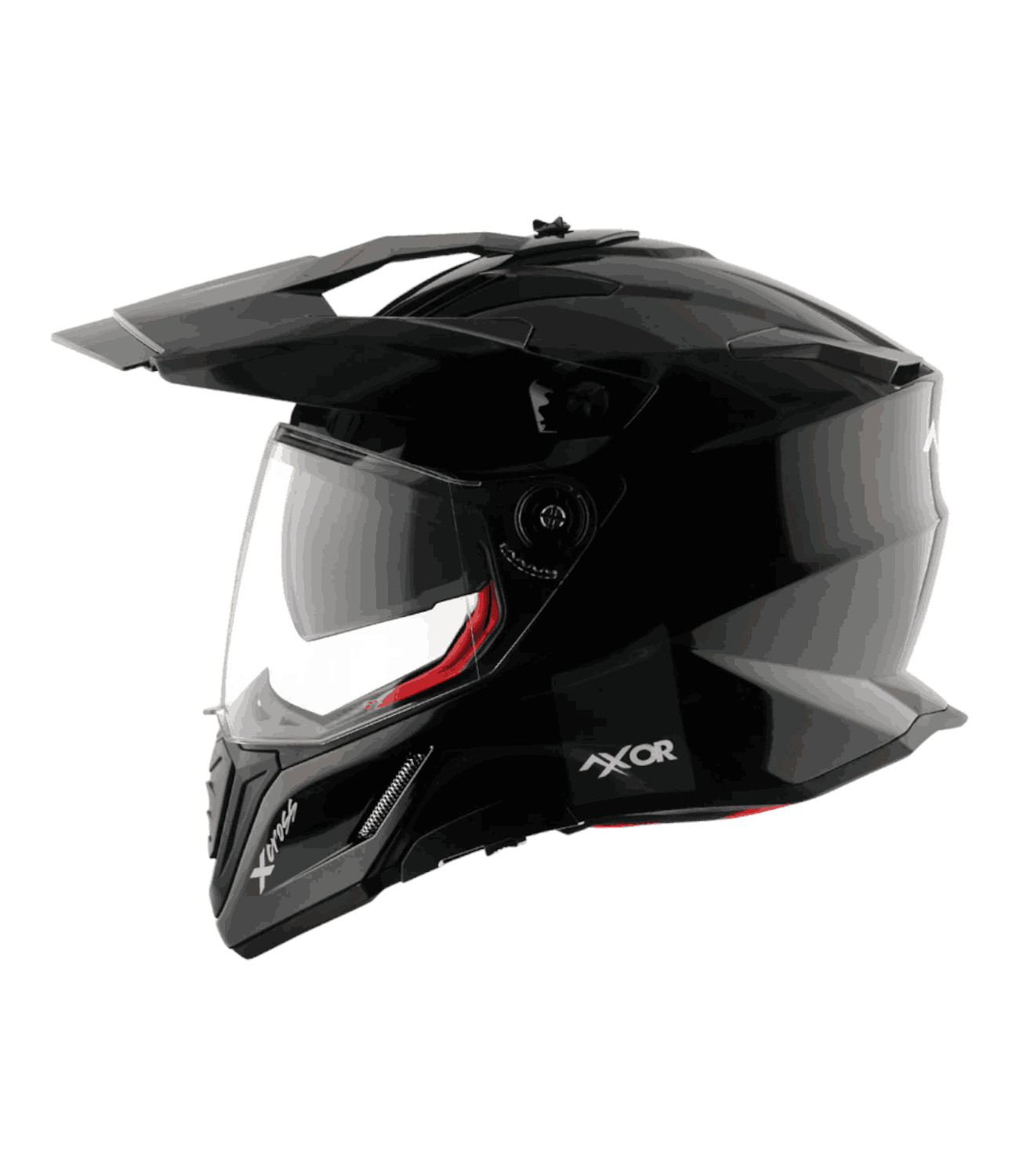 Axor X-Cross Dual Visor Helmet Gloss Black
