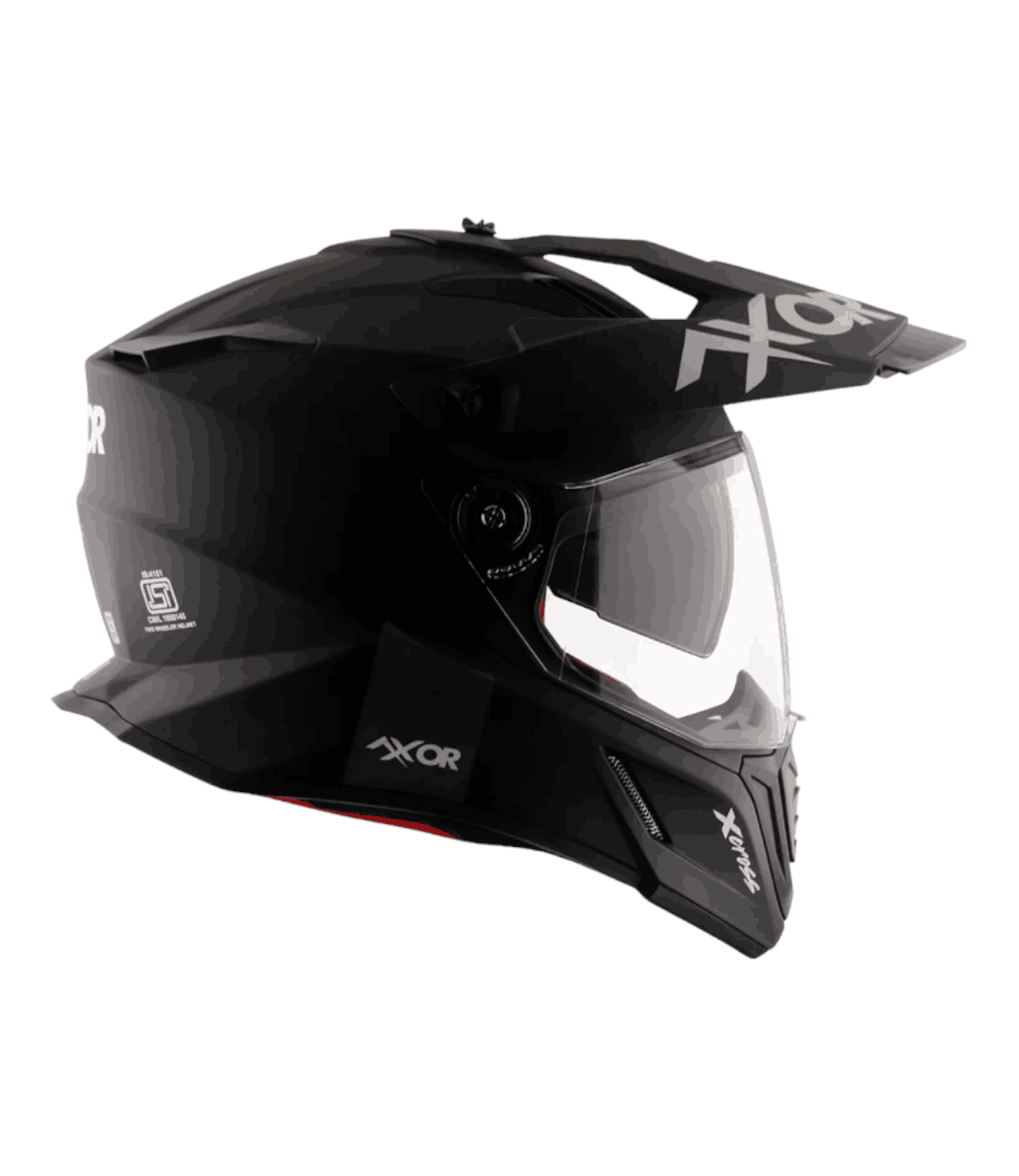 Axor X-Cross Dual Visor Helmet Dull Black