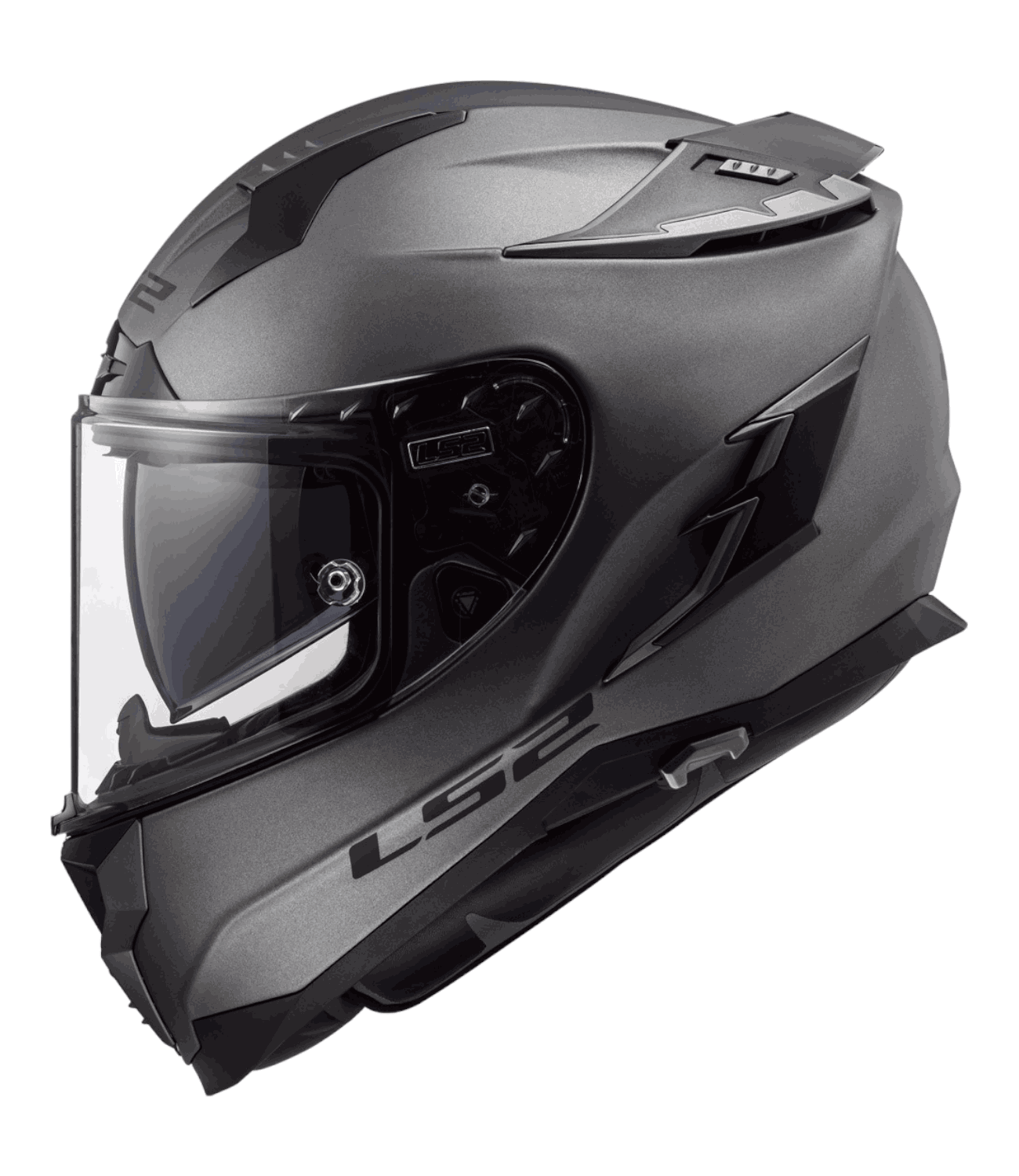 LS2 FF327 Challenger Solid Helmet Titan