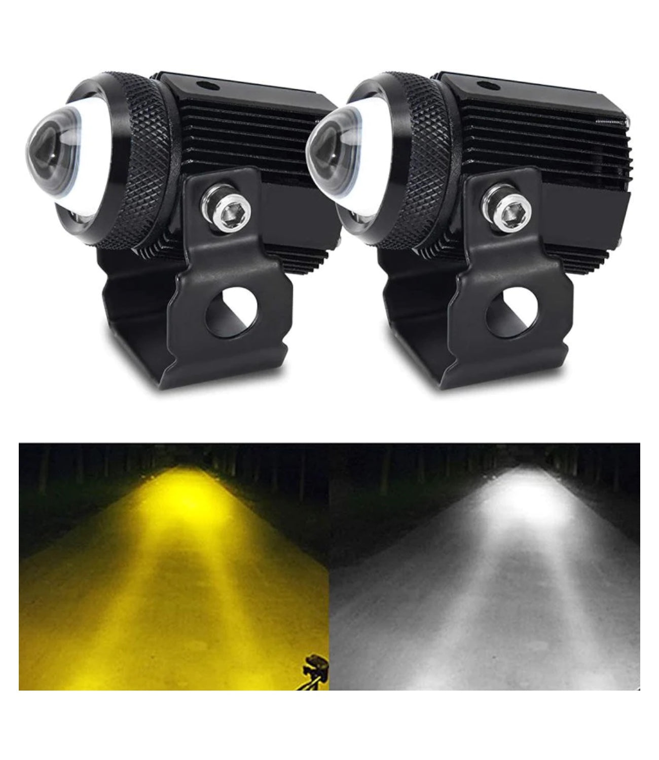 HJG Mini Drive Fog Light with Switch - 40W Pair