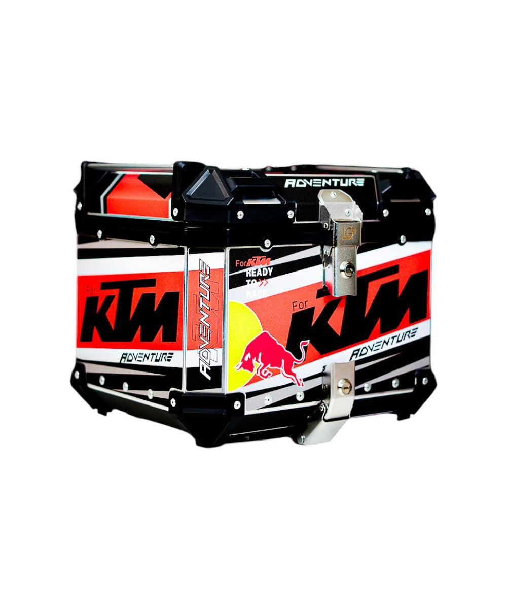 LGP Premium Aluminium KTM Graphics 45 Litres Top Box