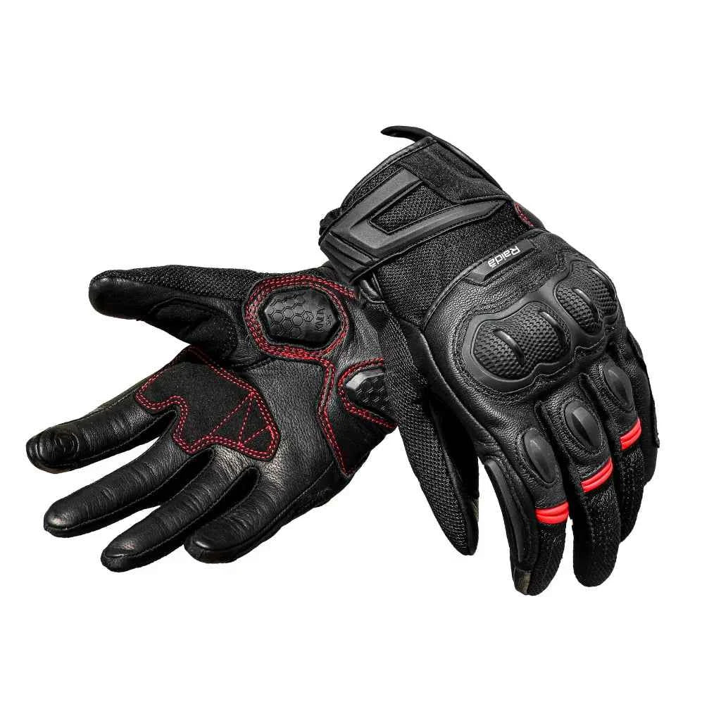 Raida AirWave Gloves - Red | High-Performance Gloves for Enhanced Grip and Comfort