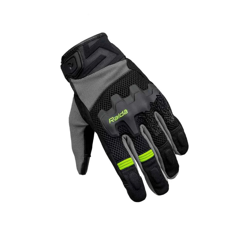 Raida Drift Gloves (Hi-Viz) - Enhanced Grip and Visibility for Ultimate Control