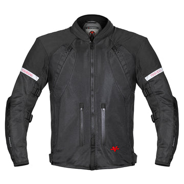 ViaTerra Spencer – Street Mesh Riding Jacket (Black)