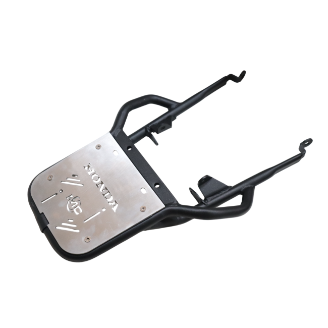 Top Rack With Plate For Honda CB 350 - Silver