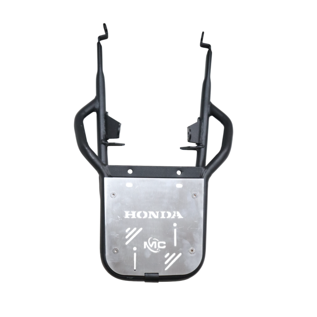 Top Rack With Plate For Honda CB 350 - Silver