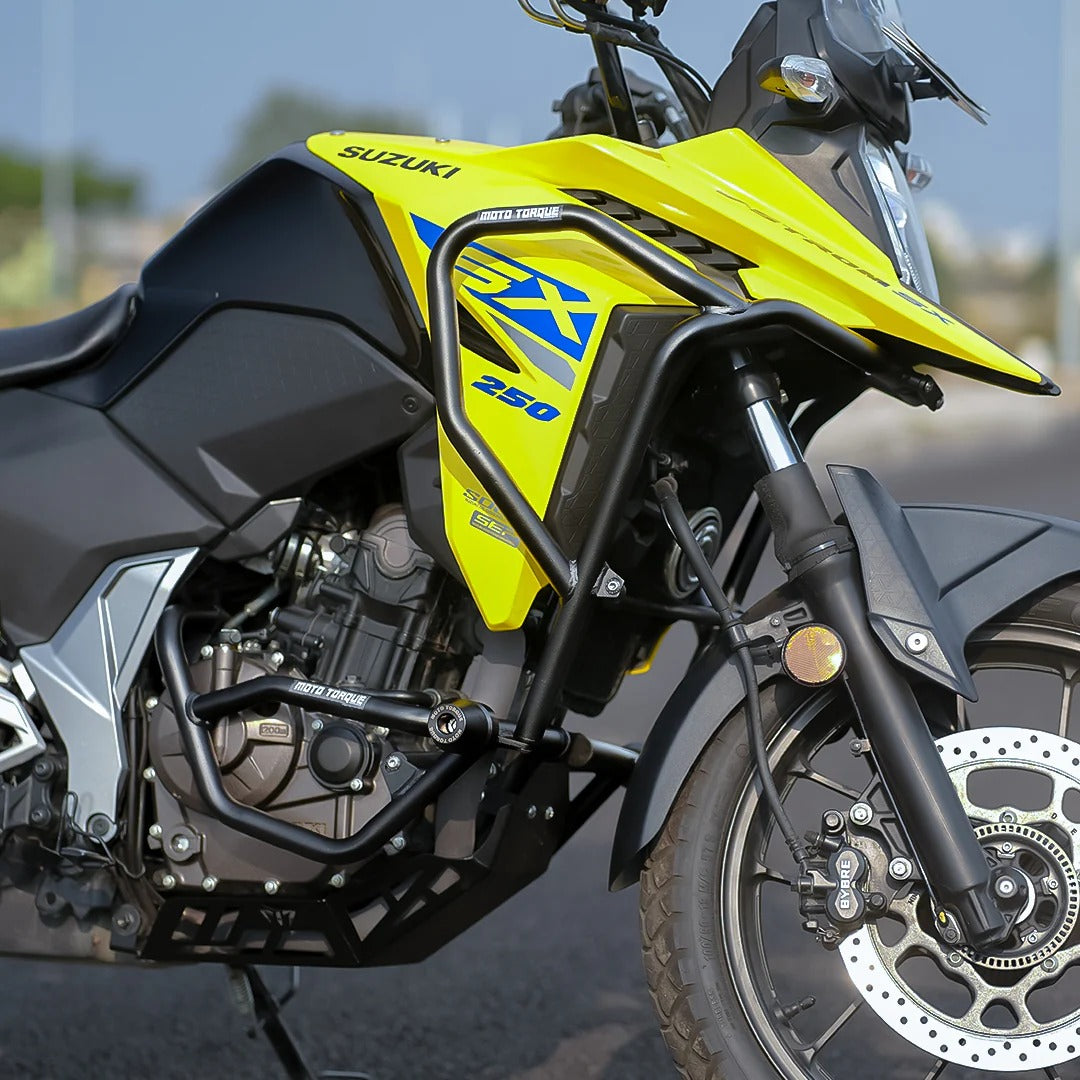 Moto Torque Suzuki V Strom SX 250 Tornado Crash Guard Upper & Lower with Sliders