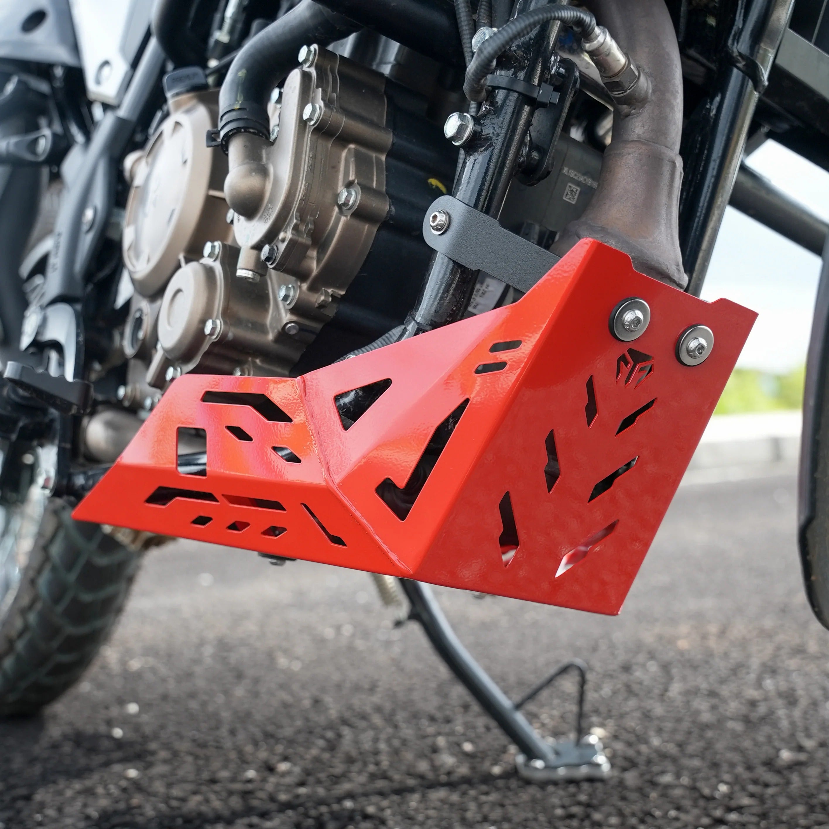 Moto Torque Engine Guard For X Pluse 210 - RED - Motodrift