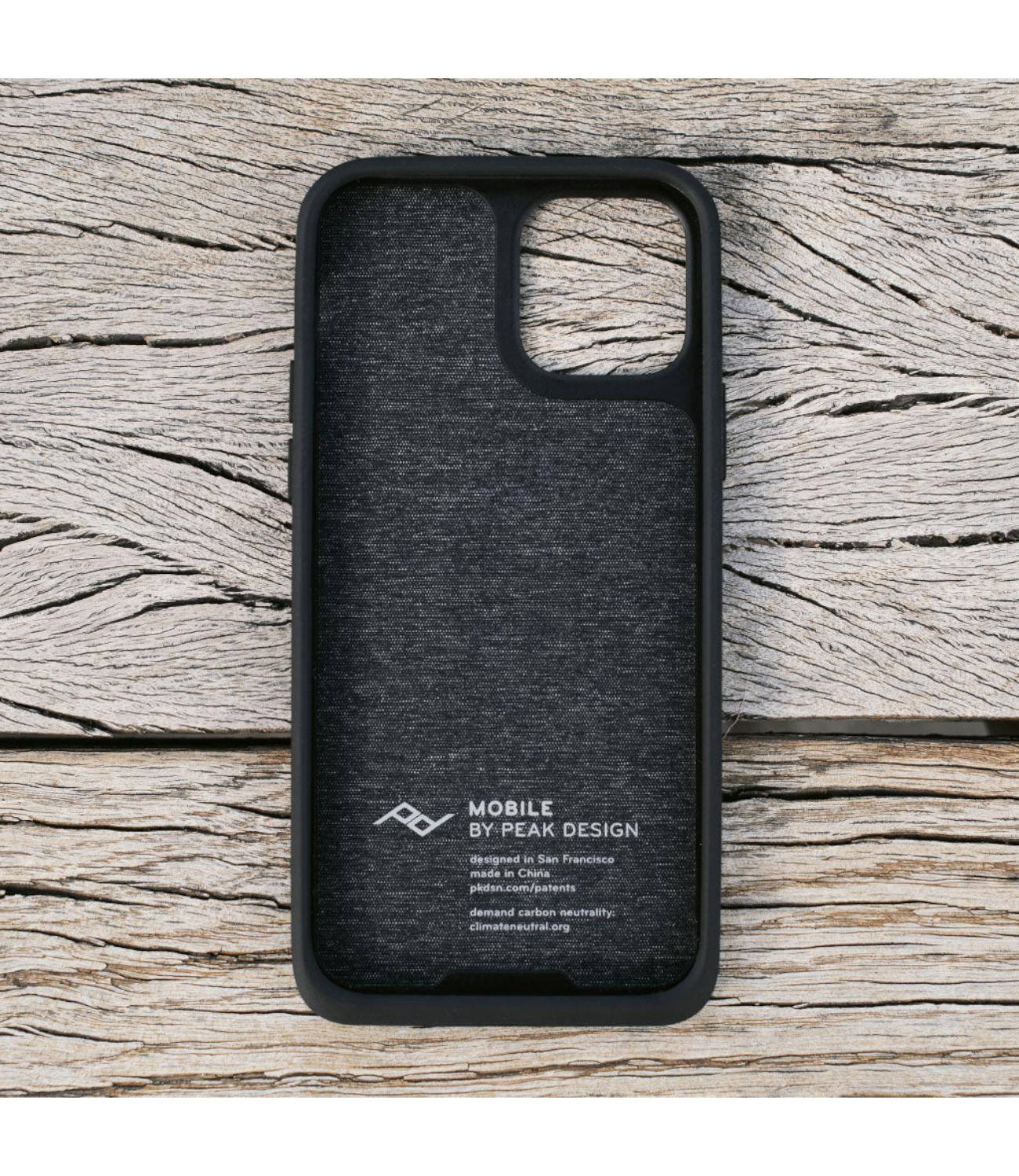 PEAK DESIGN Mobile Everyday Case for iPhone 15 series – Charcoal