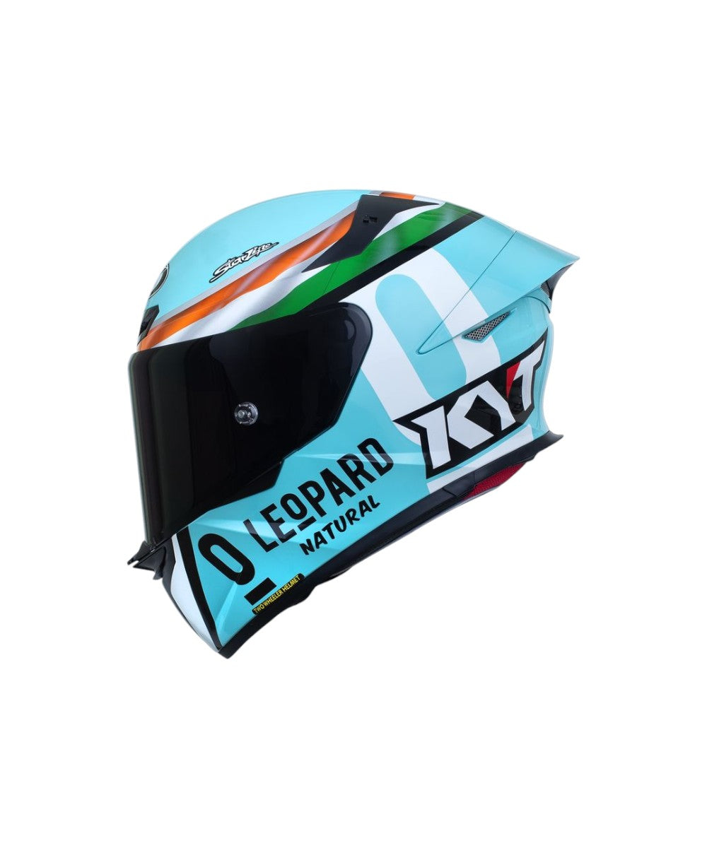 KYT TT Revo Leopard India Edition (Gloss)