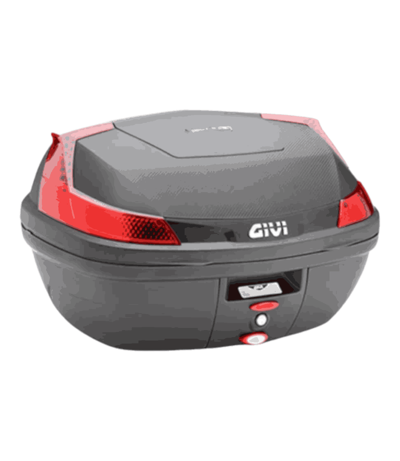 Givi - B47 Blade Monolock Top Case - Red Reflectors