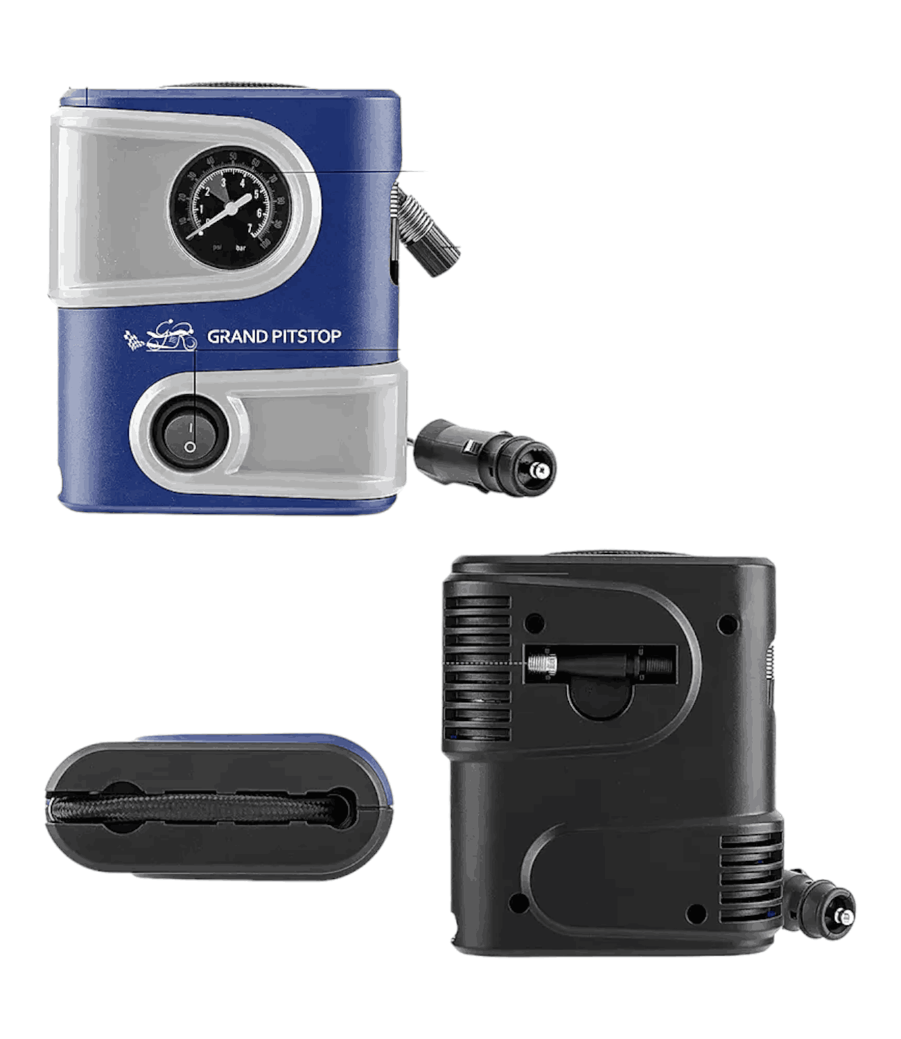 Grand Pitstop -  Electric Tyre Inflator - Car / Motorcycle