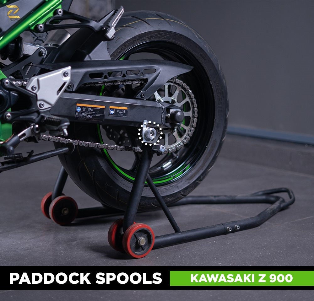 Z Pro Rear Paddock Spool For Kawasaki Z900