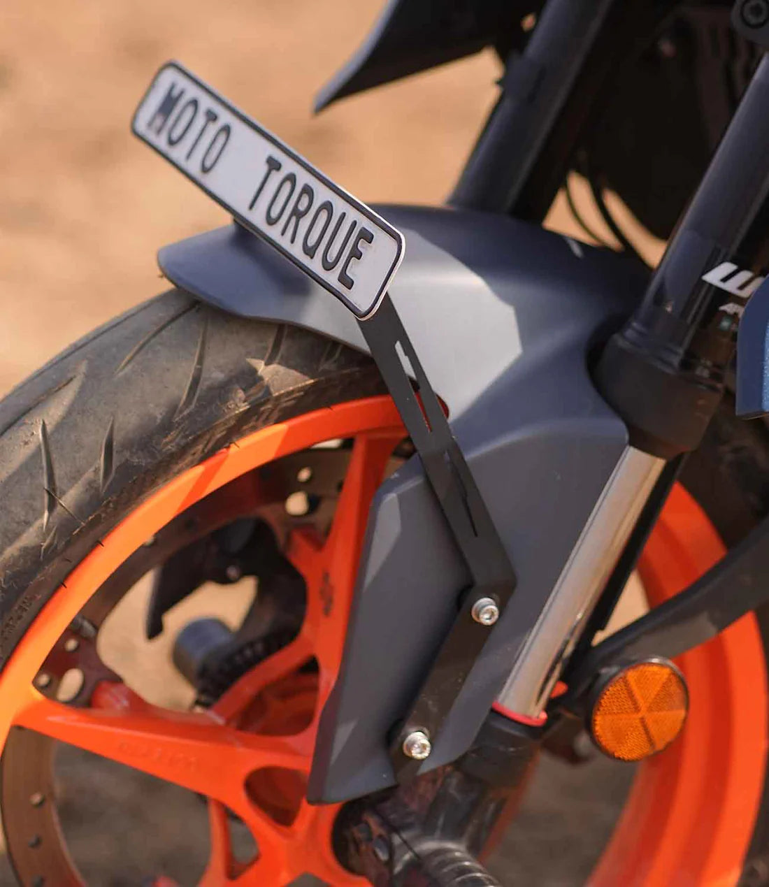 Moto Torque Number Plate Holder For KTM Duke 250 (Gen 2) / 390 (Gen 3)