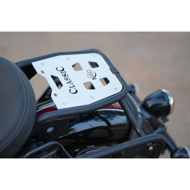 Royal Enfield Goan Classic 350 Top Rack With Alloy Plate for Single Seat