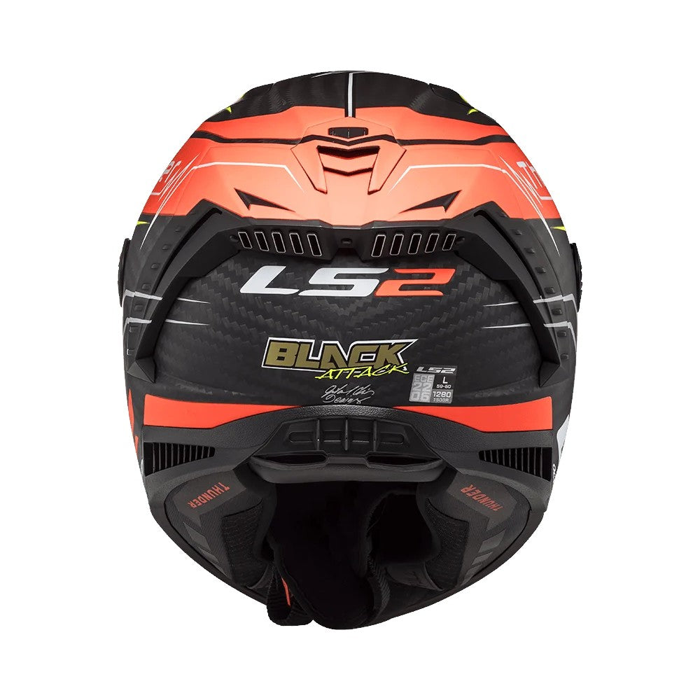 LS2 FF805 Thunder Attack Matt Red H-V Yellow-06