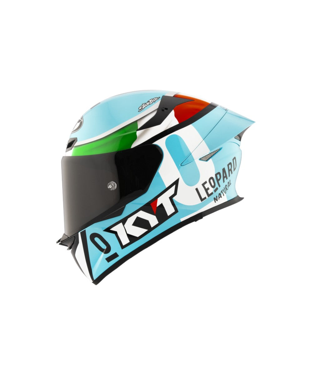 KYT TT Revo Leopard Tricolore Replica (Gloss)