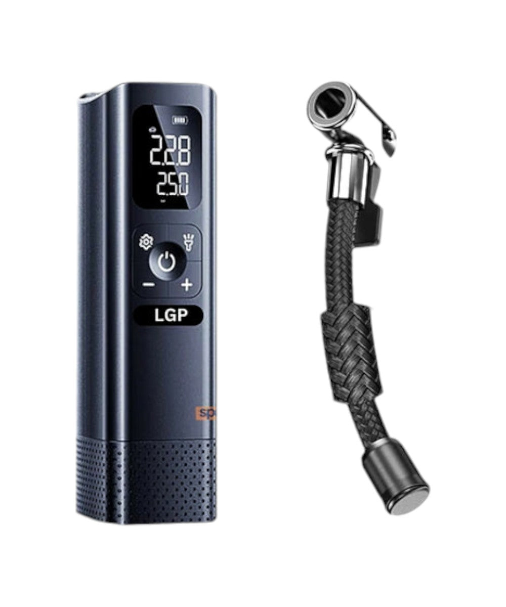 LGP Tyre Inflator T15B with Powerbank Option 4000 mah Battery