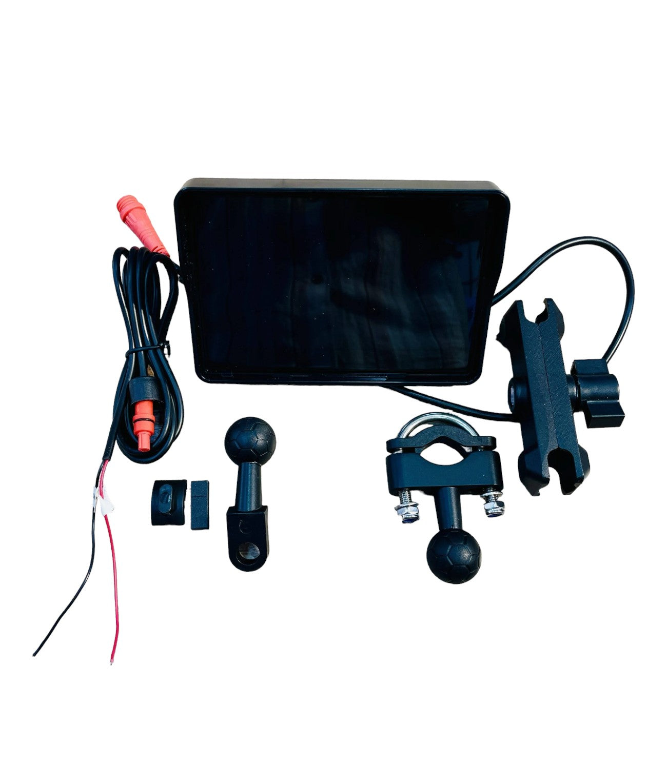 M552 Motorcycle Dual Recording Bike Navigation System With Touchscreen