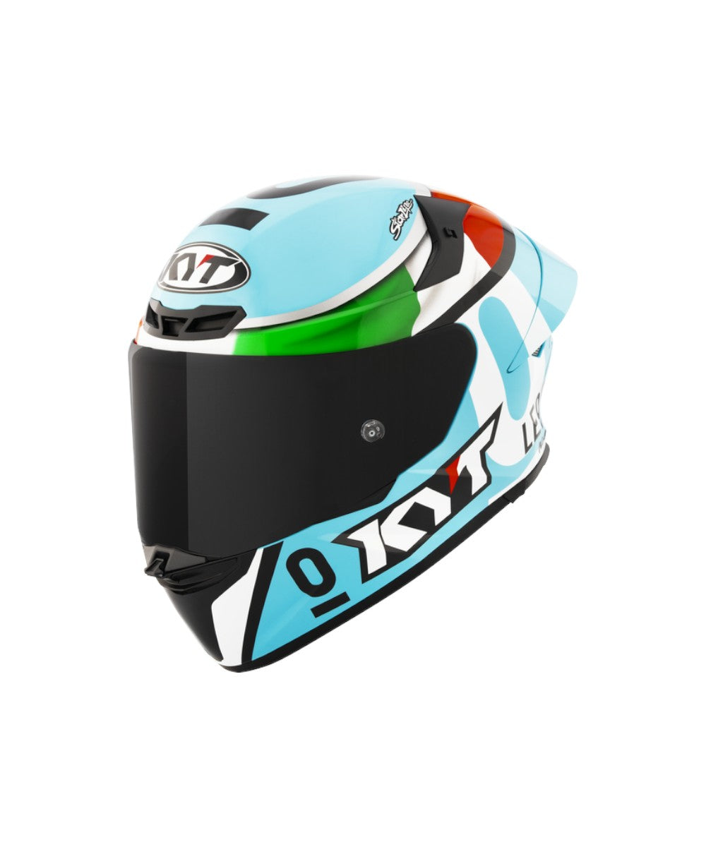 KYT TT Revo Leopard Tricolore Replica (Gloss)