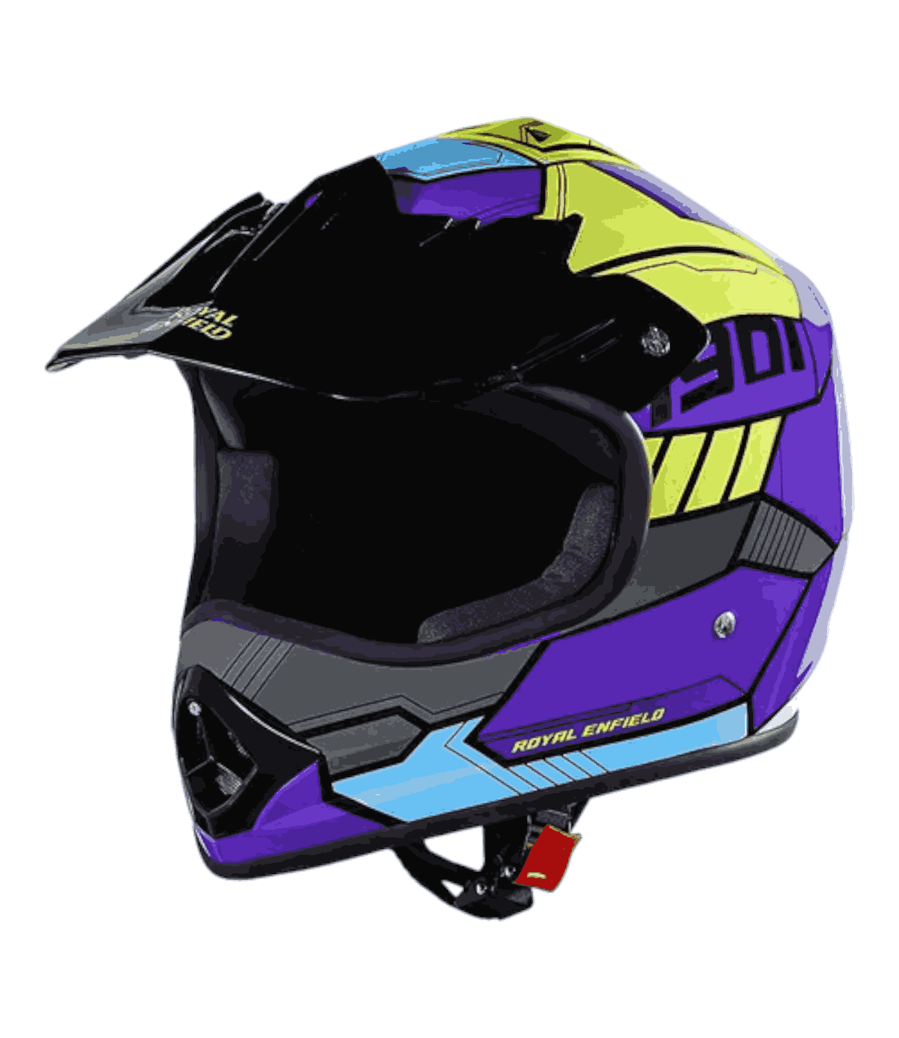 RE Motocross Kids Helmet - Purlple