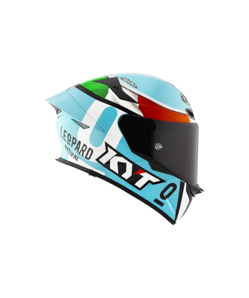 KYT TT Revo Leopard Tricolore Replica (Gloss)