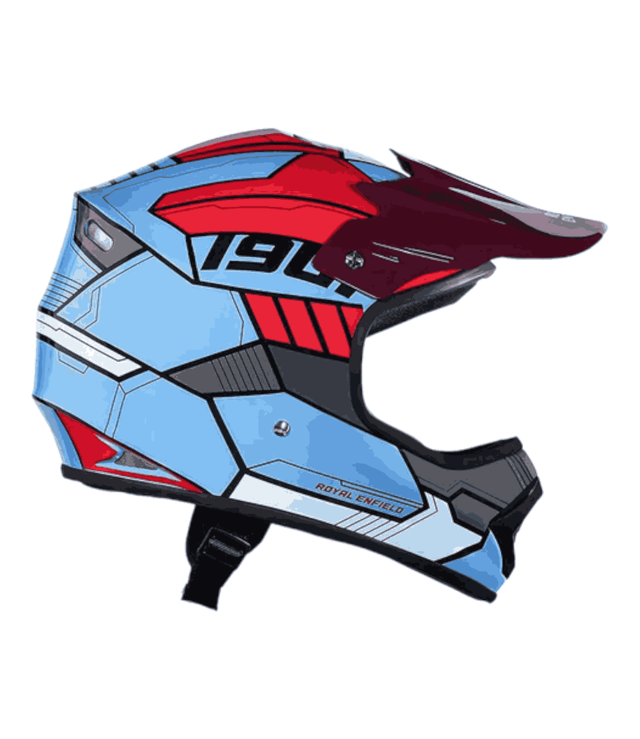 RE Motocross Kids Helmet - Blue