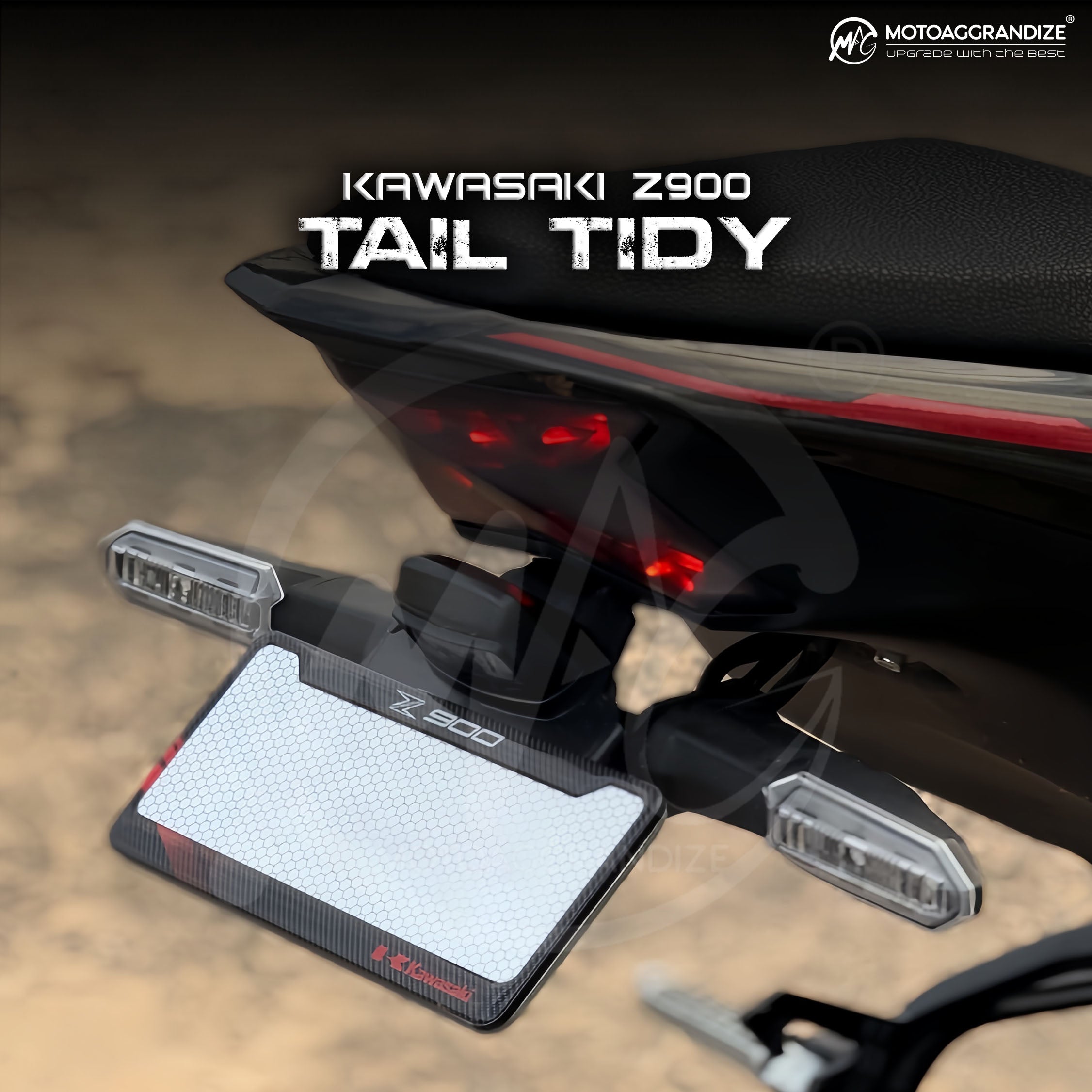 Motoaggrandize Tail Tidy for Kawasaki Z900