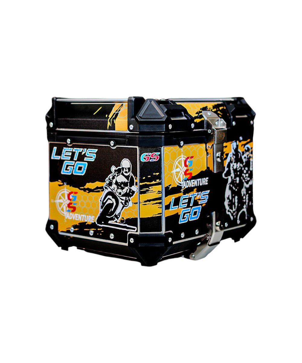 LGP Premium Aluminium GS Graphics 45 Litres Top Box