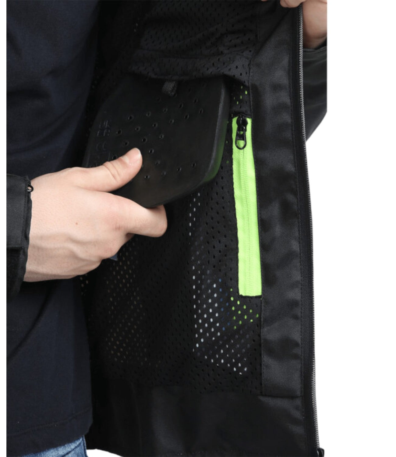 Solace AIR-X Jacket V3 (Black/Neon)