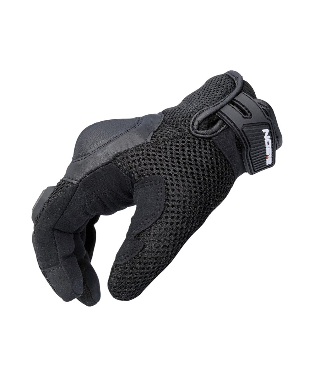 Bison Acer Riding Gloves - Black