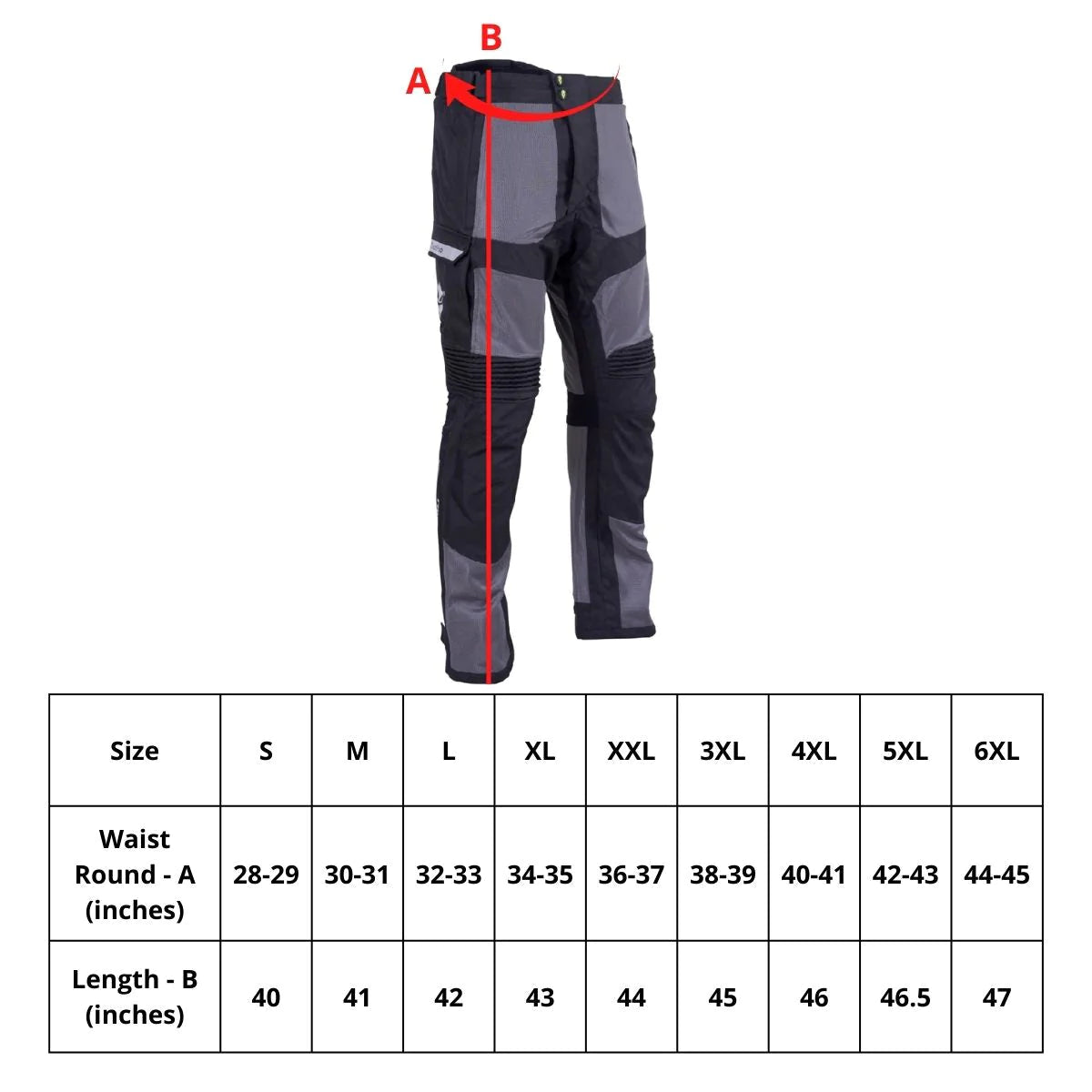 Mototech Aero TourPro Mesh Motorcycle Riding Pant (without Armours)