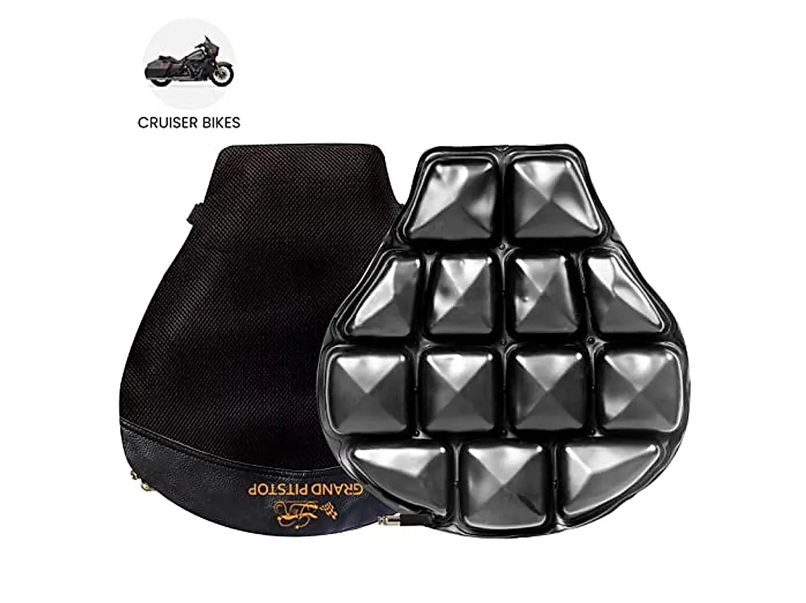 Grand Pitstop -  Air Comfy Seat Cushion Sports for Motorcycle