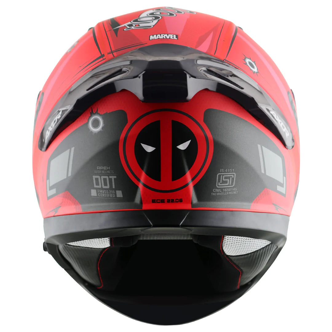 Axor Apex Marvel Deadpool Helmet