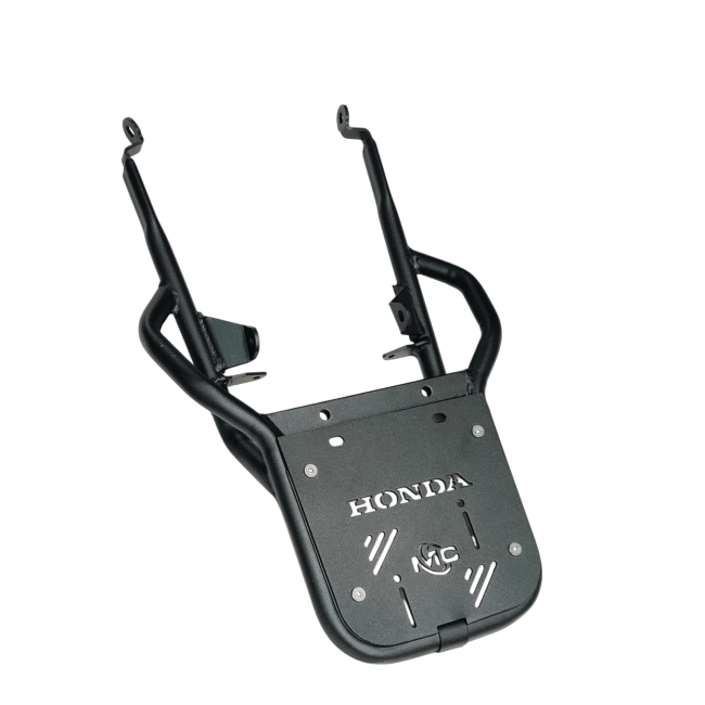 Top Rack With Plate For Honda CB 350 - Black