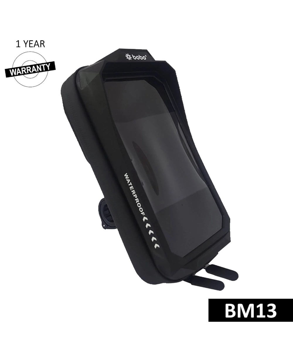 BOBO BM13 Waterproof Zip Box Bike / Cycle Phone Holder Motorcycle Mobile Mount