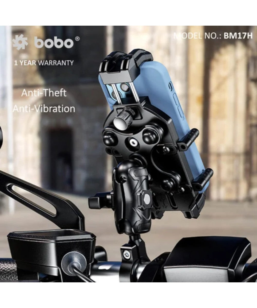 BOBO BM17 Anti-Vibration Bike / Cycle Phone Holder Motorcycle Mobile Mount