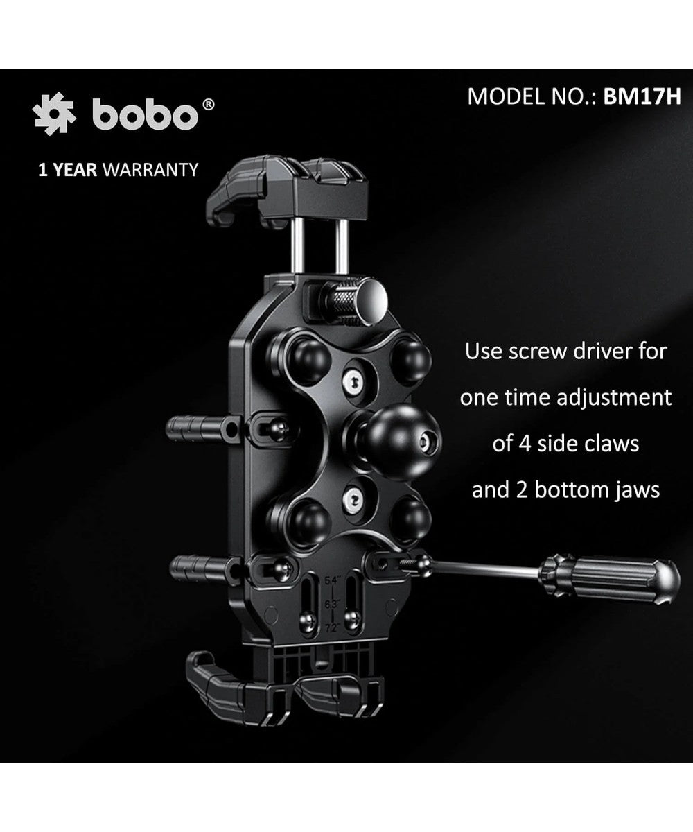 BOBO BM17 Anti-Vibration Bike / Cycle Phone Holder Motorcycle Mobile Mount