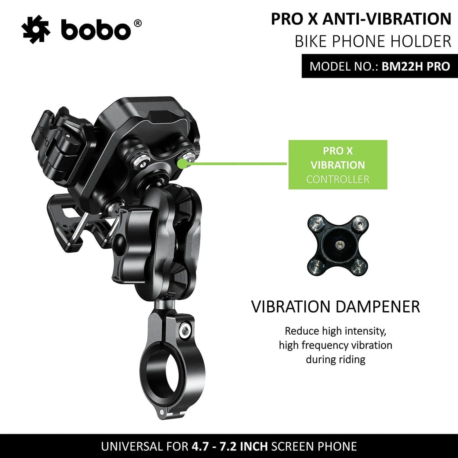 BOBO BM22H PRO Handlebar Mobile Mount