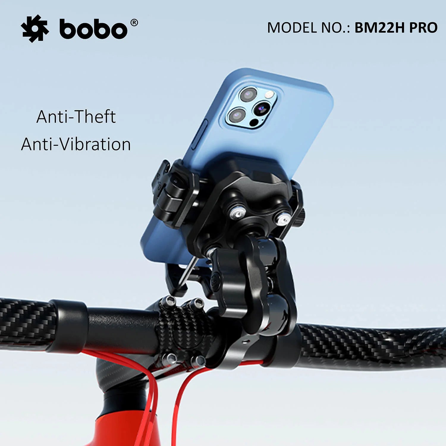 BOBO BM22H PRO Handlebar Mobile Mount